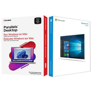 Microsoft Windows 10 Home 64-Bit + Parallels Desktop 17 Pro for Mac Bundle. The Mac you love, the Windows you need.