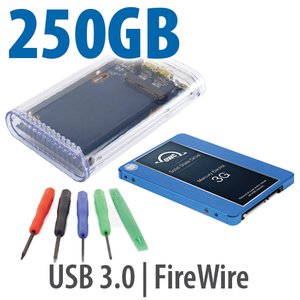 DIY KIT: OWC On-the-Go FW800/USB 3.0 2.5" Enclosure + 250GB Mercury Electra 3G SSD