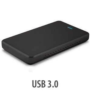 (*) OWC Express 2.5" Portable USB 3.0 Enclosure for SATA Notebook HDDs - Discreet Black