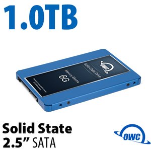 (*) 1.0TB OWC Mercury Electra 6G 2.5-inch 7mm SATA 6.0Gb/s Solid-State Drive