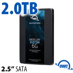 (*) 2.0TB OWC Mercury Electra 6G 2.5-inch 7mm SATA 6.0Gb/s Solid-State Drive