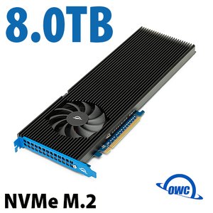 8.0TB OWC Accelsior 8M2 PCIe NVMe M.2 SSD Storage Solution