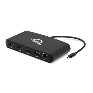 (*) OWC 5-Port Thunderbolt 3 mini Dock - 2 x HDMI, 1 x USB 3, 1 x USB 2, Ethernet 1000BT *Bus-Powered*