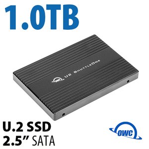 (*) 1.0TB OWC U2 ShuttleOne NVMe U.2 SSD