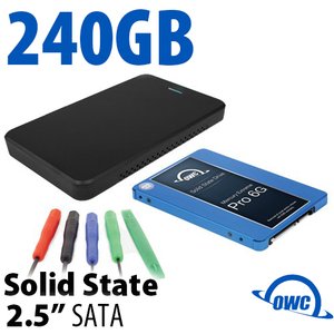 DIY KIT: OWC Express USB 3.0/2.0 2.5" Enclosure + 240GB Mercury Extreme Pro 6G SSD