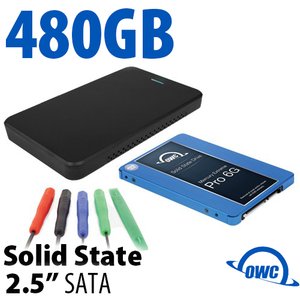 DIY KIT: OWC Express USB 3.0/2.0 2.5" Enclosure + 480GB Mercury Extreme Pro 6G SSD