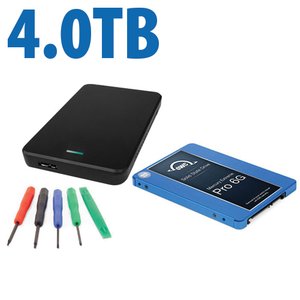 DIY KIT: OWC Express USB 3.0/2.0 2.5" Enclosure + 4.0TB Mercury Extreme Pro 6G SSD