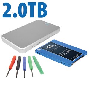 DIY KIT: OWC Express USB 3.0 2.5" Enclosure + 2.0TB Mercury Extreme Pro 6G SSD