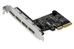 MAXPower PCIe 4-Port eSATA 6G RAID Controller Card