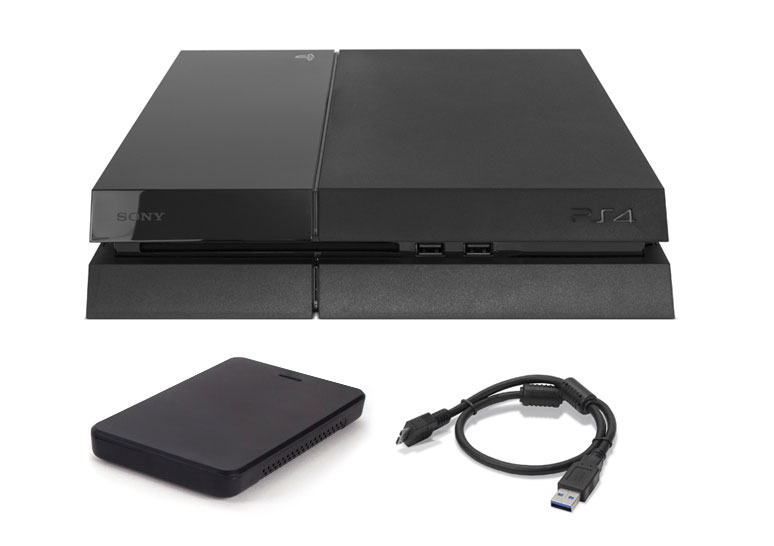 PS4 Upgrade Kit Capacities