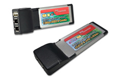 Laptop PCMCIA & Express 34 Cards